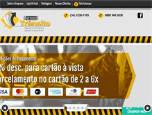 Tablet Screenshot of nossotransito.com.br